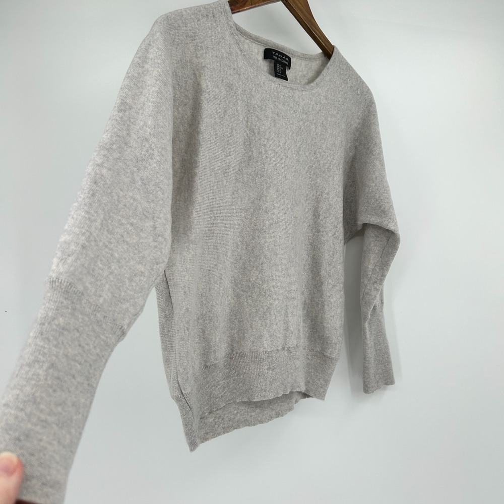 Tahari 2 Ply Cashmere Sweater Womens XL Quiet Luxury Parisian Capsule Old Money